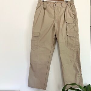 Propper Men’s Tactical Heavy Duty Cargo Khaki Colored Pants with Pockets 38/30